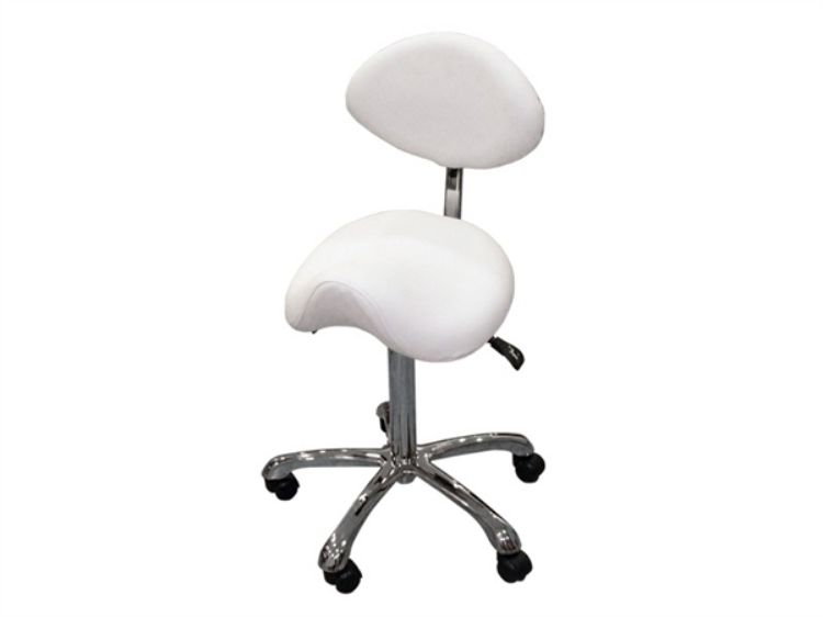 Imagen de Taburete Ergonómico Dynamic Weelko Giratorio y Regulable con Respaldo 1025