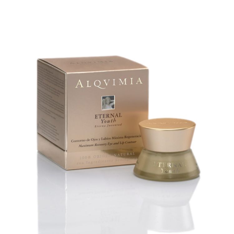 Imagen de Crema Contorno de Ojos y Labios Máxima Regeneración Eternal Youth Alqvimia 15 ml