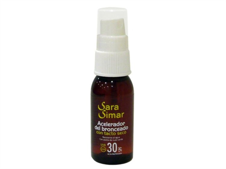 Imagen de Aceite Acelerador del Bronceado Sara Simar SPF-30 30 ml