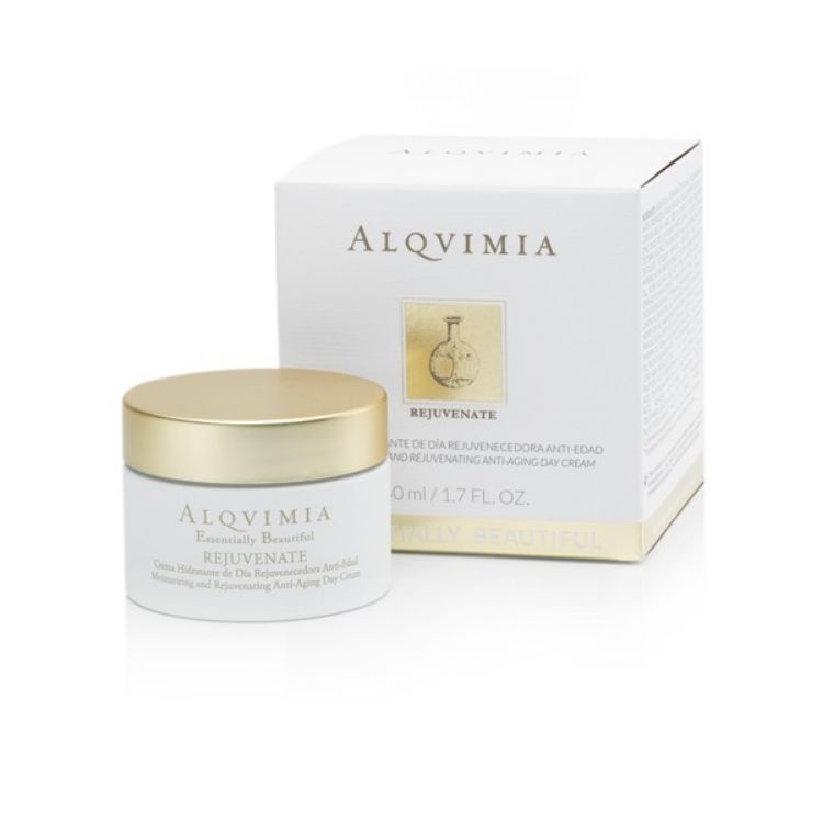 Imagen de Crema Hidratante Día Rejuvenecedora (REJUVENATE) Alqvimia Anti-Edad Essentially Beautiful 50 ml