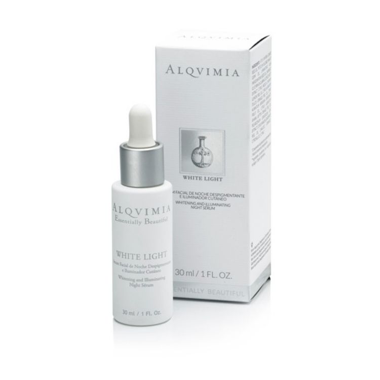 Imagen de Sérum Facial Noche (WHITE LIGHT) Despigmentante e Iluminador Cutáneo Alqvimia Essentially Beautiful 30 ml