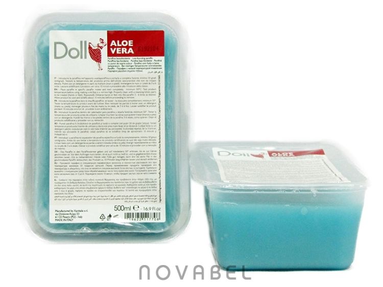 Imagen de Parafina de baja fusión Aloe Vera 2uds x 500ml Doll