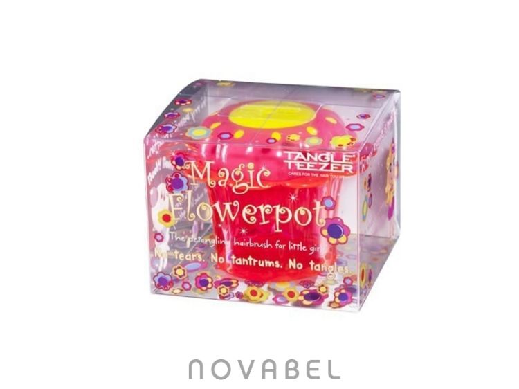 Imagen de CEPILLO TANGLE TEEZER MAGIC FLOWERPOT ROSA