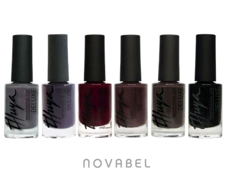 Imagen de Pack Esmaltes Thuya Deluxe Velvet 6 ud