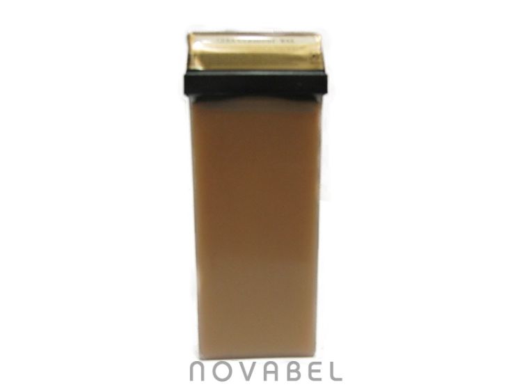 Imagen de Cartucho de Cera Tibia Glamour (Oro y Aceite de Argán) roll-on para Depilación (1 unidad)