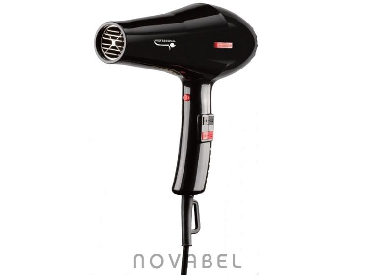 Imagen de Secador de pelo color negro Ionic HF 1800 Compact