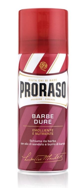 Imagen de Espuma de Afeitar Proraso Barbas Duras 50ml