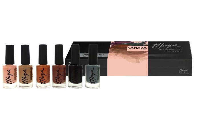 Imagen de Pack Esmaltes Thuya Deluxe Sahara 6 ud