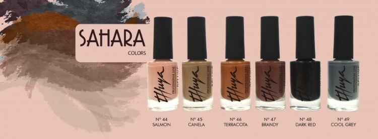 Imagen de Pack Esmaltes Thuya Deluxe Sahara 6 ud