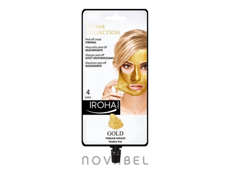 Imagen de Mascarilla Iroha Nature Peel Off Oro 24K Reafirmante