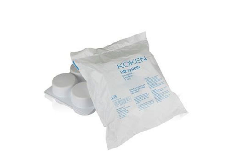 Imagen de Cera depilatoria Silk System Koken blanca 1kg