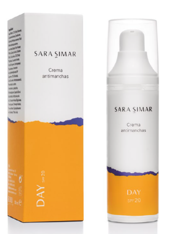 Imagen de Crema Antimanchas día Sara Simar Spf 20  50 ml