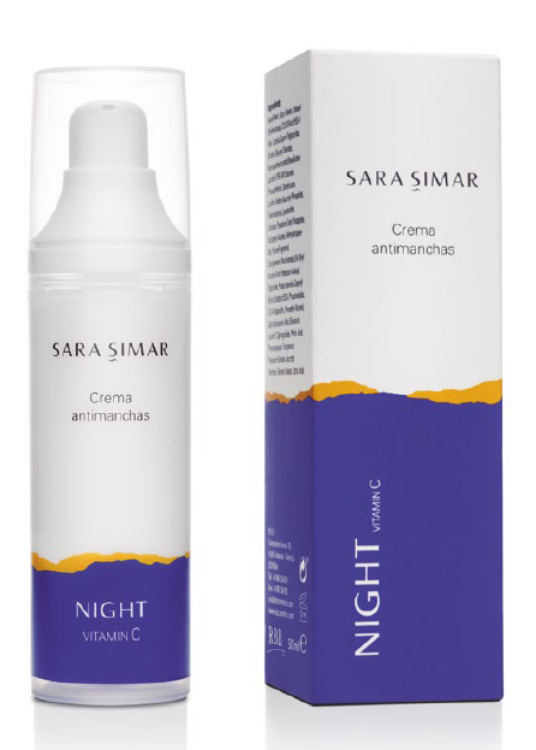 Imagen de Crema Antimanchas Noche Sara Simar Vitamina C 50 ml