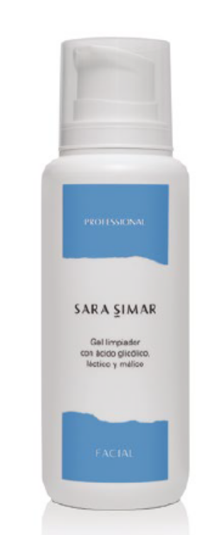 Imagen de Gel Glicólico Sara Simar limpiador 200 ml