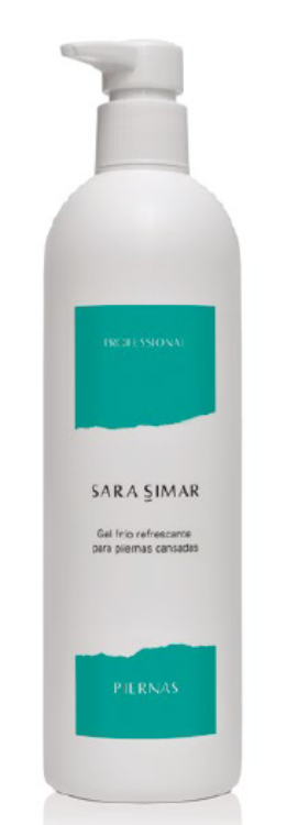 Imagen de Gel Frío Piernas Sara Simar refrescante 400 ml