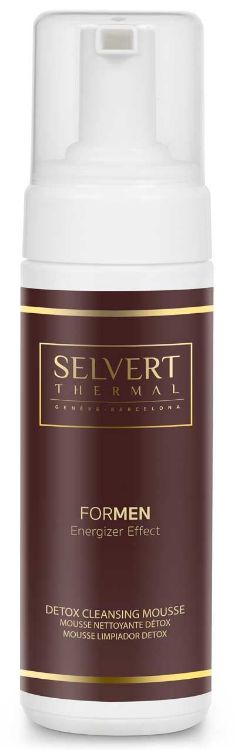 Imagen de Detox Cleansing Mousse Selvert Men 150 ml