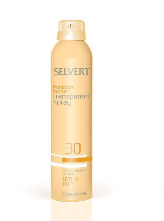 Imagen de Protector Barrier Spray Transparent Selvert SPF30  200 ml