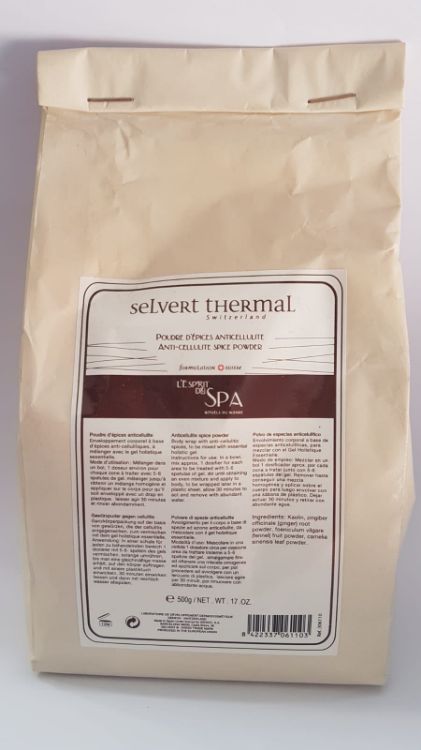 Imagen de L'Esprit du Spa Selvert Poudre d'epices Anticellulite 500 g