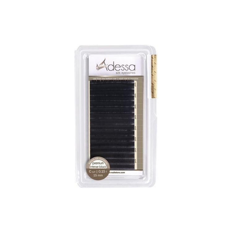 Imagen de Silk Lashes Tray C-Curl 0.15 grosor Adessa 15mm