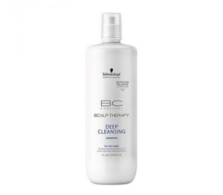 Imagen de Bc Deep Cleansing Champú Schwarzkopf Antigrasa 1000 ml