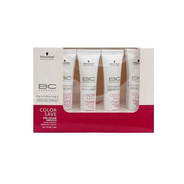 Imagen de Bc Color Save Crema Schwarzkopf Pre-Coloración 8x15 ml