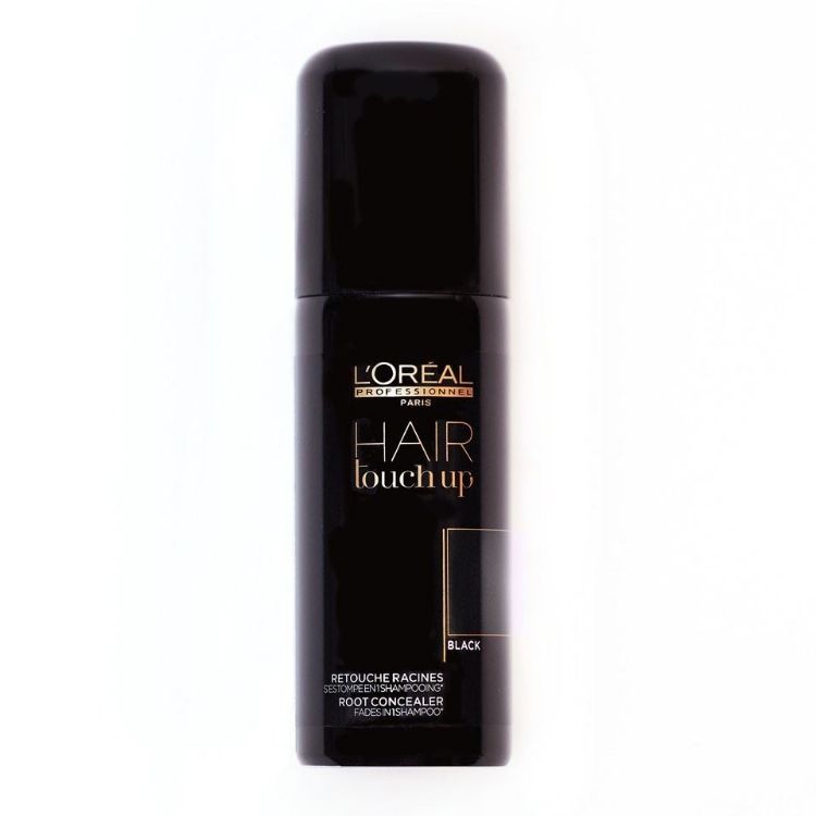 Imagen de Hair Touch Up Loreal Corrector Raíces Negro 75 ml.