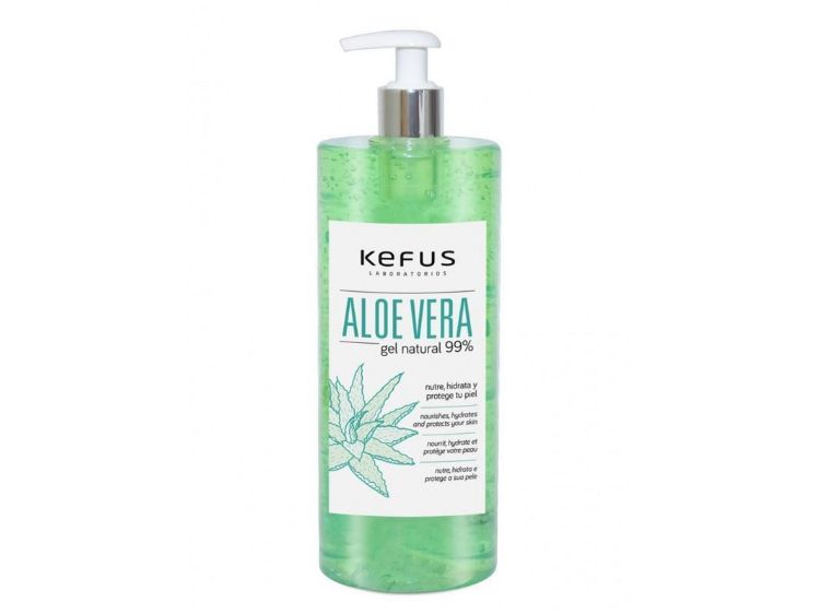 Imagen de Gel Aloe Vera Kefus Natural Verde 1000 ml