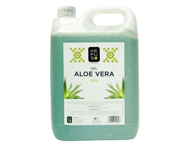 Imagen de Gel Aloe Vera Kefus Natural Verde 5000 ml