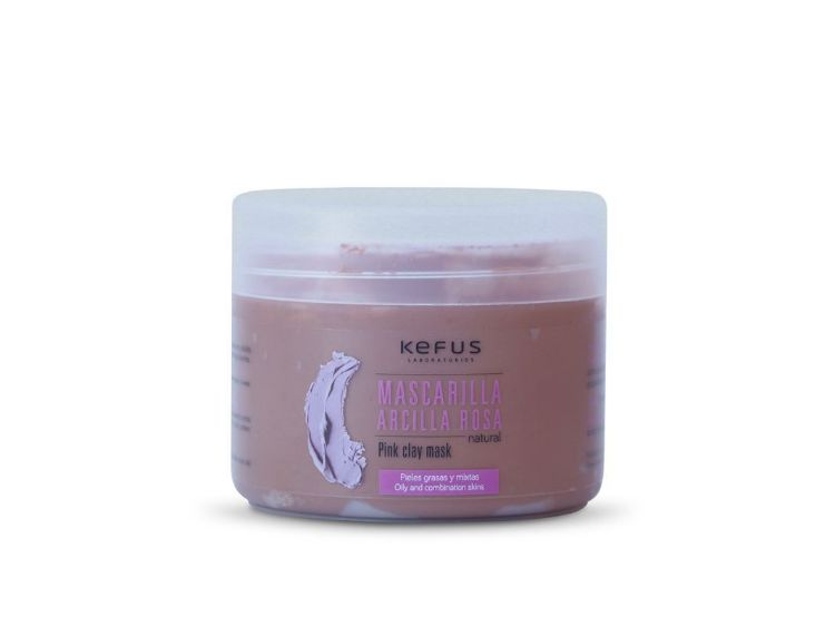 Imagen de Mascarilla Arcilla Rosa Kefus Natural 250 ml