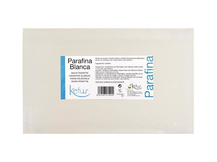 Imagen de Parafina Blanca Kefus Baja Fusión 5 kg