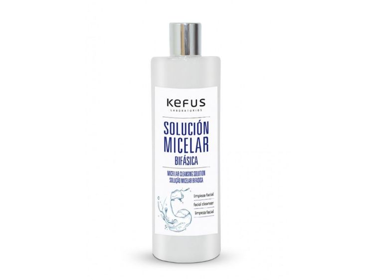 Imagen de Solución Micelar Bifásica Kefus Desmaquillante Facial 500 ml