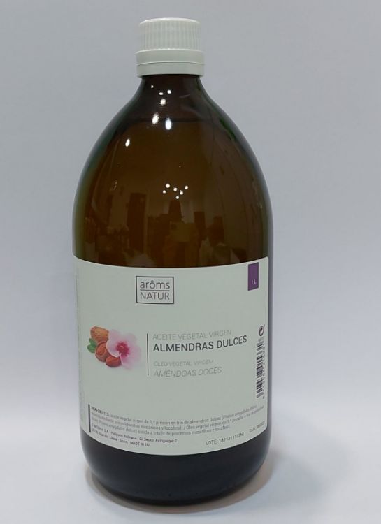 Imagen de Aceite Vegetal Aroms Natur Almendras Dulces 1000 ml