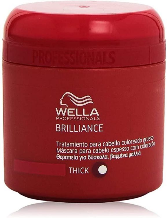 Imagen de Brilliance Tratamiento Wella Cabello Grueso 150 ml