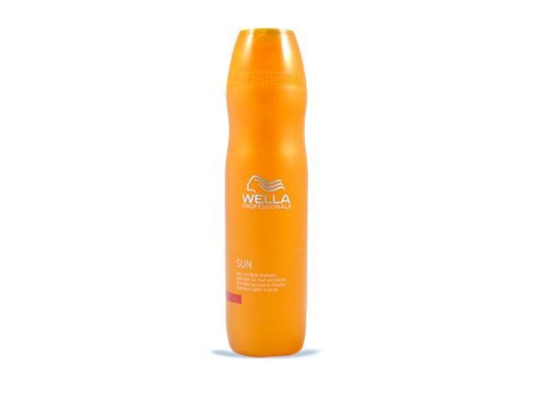 Imagen de Sun Champú Wella Cuerpo y Cabello 250 ml