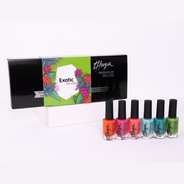 Imagen de Kit Esmaltes Deluxe Thuya Exotic 6 ud