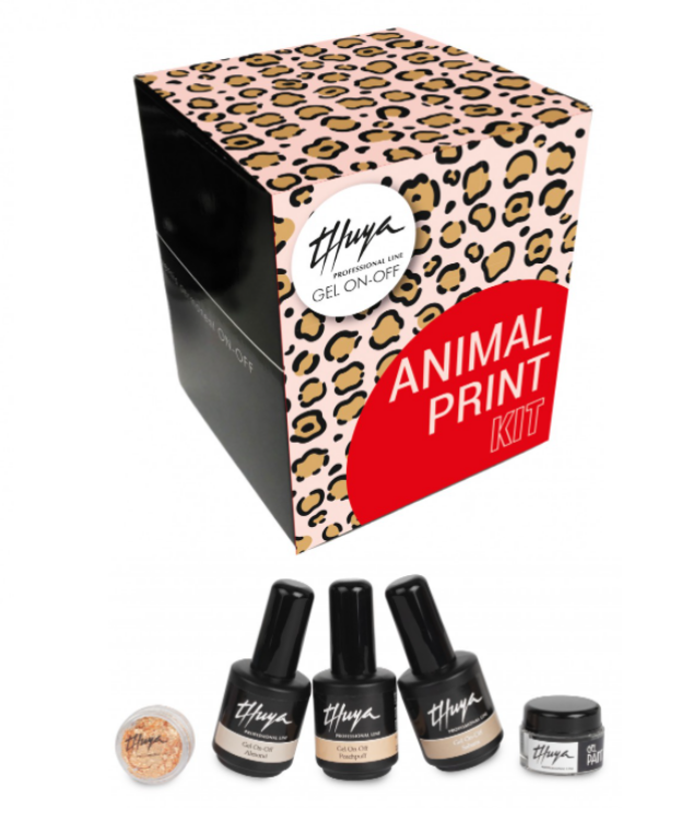 Imagen de Kit Esmaltes Semipermanentes Thuya Animal Print