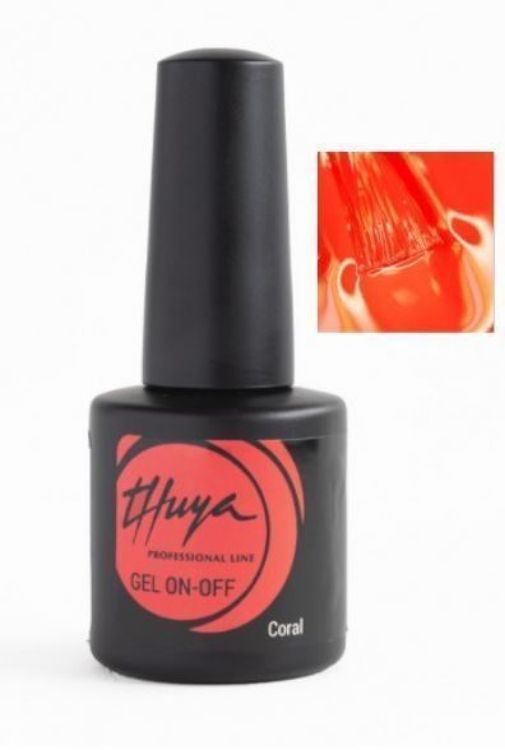 Imagen de Esmaltes Semipermanentes Thuya Gel On-Off 7 ml