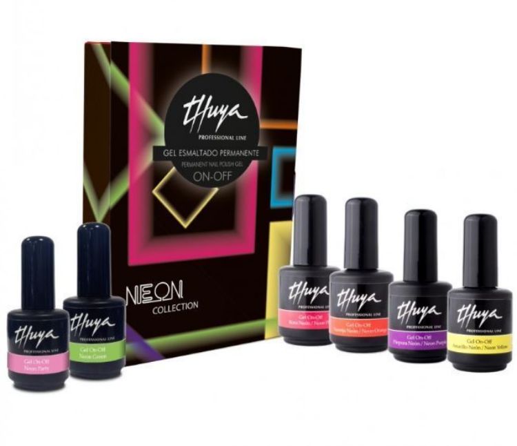 Imagen de Kit 11 Esmaltes Semipermanentes Thuya Neon Collection