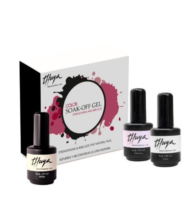 Imagen de Kit Soak Off Gel Thuya Essentials Colors