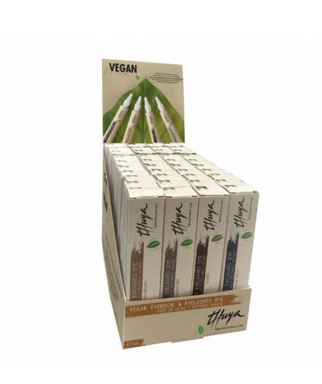 Imagen de Expositor Tintes VEGAN Cejas y Pestañas Thuya 40 uds