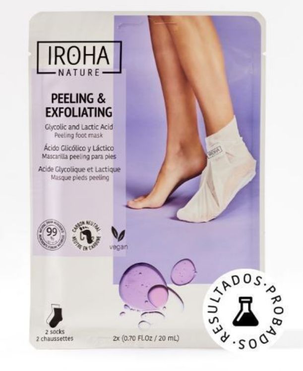 Imagen de Calcetines Peeling y Exfoliantes Ácido Glicólico Iroha Nature