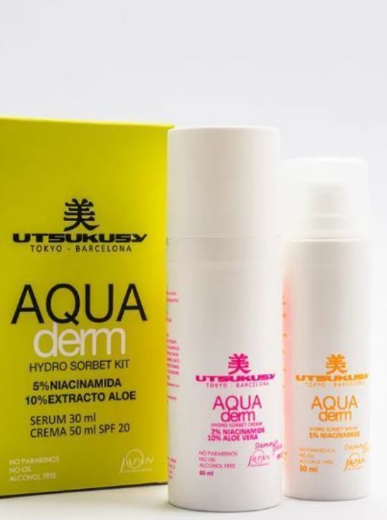 Imagen de Set Aqua Derm Utsukusy Triple Acción