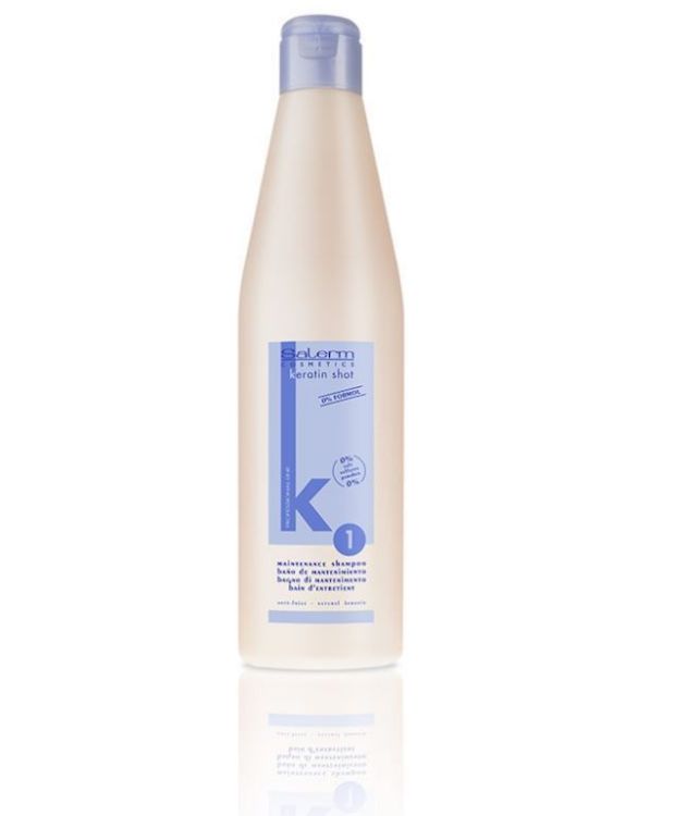 Imagen de Keratin Shot Champú Salerm Baño de Mantenimiento 500 ml.