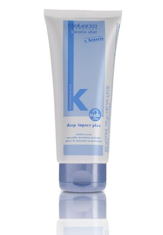 Imagen de Keratin Shot Mascarilla Capilar Deep Impact Salerm 200 ml