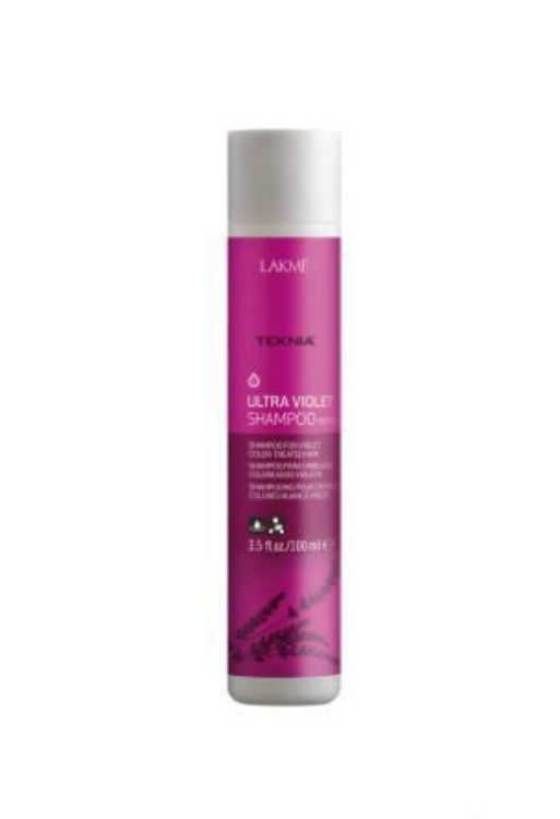 Imagen de Teknia Champú Cabellos Coloreados Violeta  Lakmé Ultra Violet Shampoo Refresh 300 ml