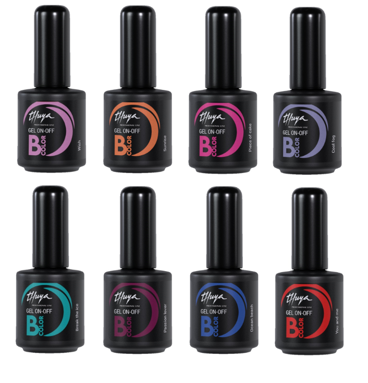 Imagen de B-COLOR Thuya Esmaltes Semipermanentes On-off 